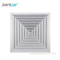 4 Way Supply Ventilation Square Ceiling Diffuser